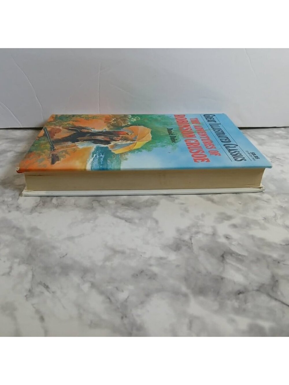 The Adventures of Robinson Crusoe Daniel Defoe Great Illustrated Classics HC - Picture 5 of 7